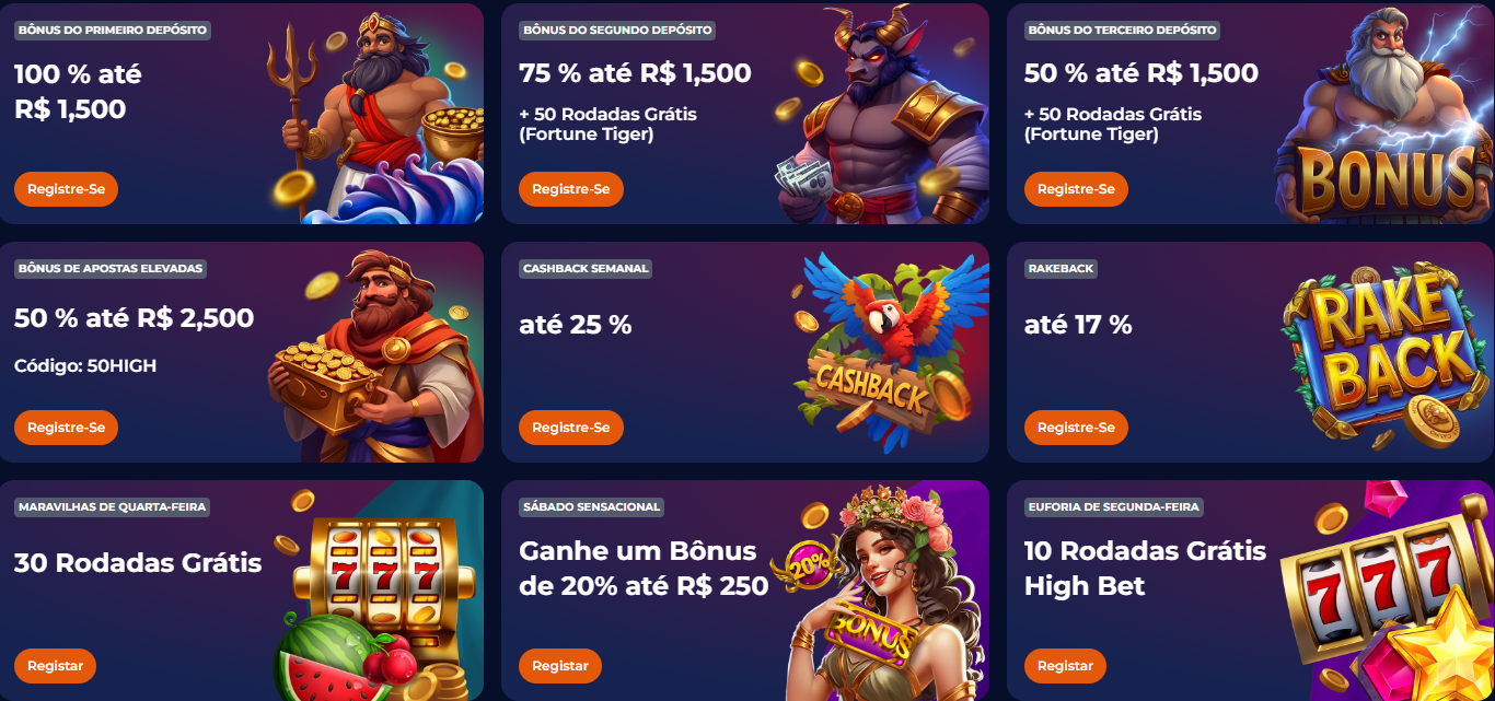 Infográfico explicando os termos do bônus de boas-vindas do Nine Casino